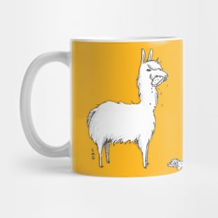 the llama ate my sandwich Mug